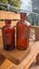 AMBER CHEMIST BOTTLES Carousel 3