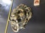 Vintage lion head door knocker, 22cm x 24cm tall Carousel 3