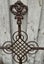 Late 19th Early 20th Century Wrought Iron French Cross. Architectural Salvage. Carousel 4