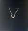 10K GOLD $ DIAMONDS HORSE SHOE NECKLACE Carousel 2