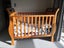 Wooden sleigh cot Carousel 1