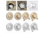 80mm ABS Wall Hole Cover Vent With Hooks Self Adhesive Decor Cap Carousel 4