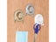 80mm ABS Wall Hole Cover Vent With Hooks Self Adhesive Decor Cap Carousel 6