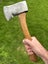 $1 reserve. vintage “WINCHESTER” stamped axe/ hatchet with original handle. Carousel 12