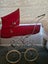 Gorgeous red dolls pram Carousel 1