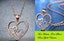 Radiant Rose Gold Double Heart Necklace - Afterpay Available Carousel 1