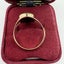 Vintage Bloodstone Signet Ring 9ct Rose Gold Carousel 5