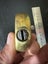 $1 reserve. Beautiful condition vintage "SAFETY FIRST" brass padlock with key. Carousel 7