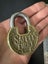$1 reserve. Beautiful condition vintage "SAFETY FIRST" brass padlock with key. Carousel 10