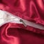 Queen Quilt Cover Silk Satin Bedding Set-Wine Red Carousel 6