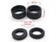 2 Pcs/set 34mm Dia Rubber Eyepiece Cover For Stereo/Telescope Carousel 1