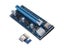 VER 007 PCIe 1x To 16x Riser Card USB 3.0 Cable SATA To 6Pin IDE Molex For BTC Carousel 1