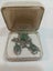 Nz greenstone, stg, silver earrings and necklace Carousel 1