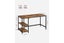 Vasagle 55" Computer Desk with 2 shelves - Rustic Brown Carousel 8