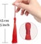 Pendant Tassel DIY Keychain Silky Tassels Jewellery Making x 100 Carousel 6