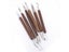 Pottery Clay Sculpture Carving Modeling Tools Wooden Handle Set Of 6pcs Carousel 1