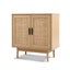 Artiss Rattan Buffet Sideboard 2 Doors - BRIONY Oak Carousel 3