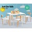 Keezi 5PCS Kids Table and Chairs Set Activity Toy Play Desk Carousel 5
