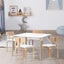 Keezi 5PCS Kids Table and Chairs Set Activity Toy Play Desk Carousel 8