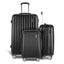 Wanderlite 3pcs LuggageTrolley Set Travel Suitcase Storage Organiser Carry On... Carousel 3
