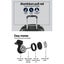 Wanderlite 3pcs LuggageTrolley Set Travel Suitcase Storage Organiser Carry On... Carousel 5