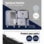 Wanderlite 3pcs LuggageTrolley Set Travel Suitcase Storage Organiser Carry On... Carousel 6