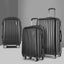 Wanderlite 3pcs LuggageTrolley Set Travel Suitcase Storage Organiser Carry On... Carousel 8