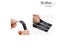 4PCS 3D Embossing Plastic Tape 9mm*3m White On Black 520109 S0847730 For Dymo Carousel 4