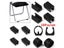 10pcs/set U Shaped Chair Leg Pad Chair Foot Bumper Damper Anti-front Tilt Carousel 3