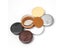 60mm Desk Table Plastic Cable Hole Cover Round Wire Tidy Grommet Carousel 6
