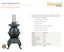 Masport Pittsburgh MK II Potbelly Stove Fireplace Carousel 3