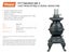 Masport Pittsburgh MK II Potbelly Stove Fireplace Carousel 5