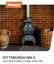 Masport Pittsburgh MK II Potbelly Stove Fireplace Carousel 6