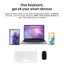 Universal Mini Wireless Bluetooth Keyboard For 9.7-10.1 Inch Tablets & Phones Carousel 11