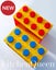 LEGO STORAGE SHELF BLOCKS 8-stud — One Red and One Blue Carousel 6