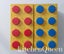 LEGO STORAGE SHELF BLOCKS 8-stud — One Red and One Blue Carousel 8