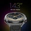 Smart Watch Hi Future Black & Yellow 1.43" Amoled Display Fitness Monitoring Carousel 5