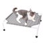 Elevated Dog Bed Pet Cat Portable Raised Dog Cat Durable Raised Pet Bed Squar Carousel 1