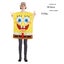 Party- SpongeBob Costume Adult 76 x 53 cm Carousel 1