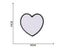 100pcs Heat Press Transfer Cloth Patch Badges For DIY Clothes Carousel 1