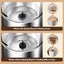 Milk Frother 4 in 1 Milk Frother and Steamer, Automatic Warm and Cold Foam Maker Carousel 5