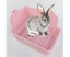 Rabbit Litter Box Bite Resistant Stability Compact Small Animals Litter Beddi Carousel 5