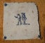 17th CENTURY DUTCH TILE BLUE & WHITE c1675 Carousel 1