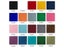 25cmX100cm Flock Heat Transfer Vinyl Assorted Colors Iron On HTV For T-Shirt Carousel 7