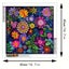 Vibrant Flower Diamond Art Kit 40x40cm - Full Drill Canvas Carousel 3
