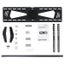Flat-Screen TV Wall Mount - Low Profile - For 37" to 70" TV - Anti-Theft - Fixed Carousel 5