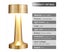 Desk Lamp LED Rechargeable Cordless Touch USB Dimming Table Light-Gold Carousel 2
