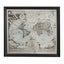 Mirrored Framed World Map Wall Art Carousel 1