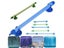 Practical Bubble Tube Fish Tank Oxygen Pump Diffuser Bar Carousel 3