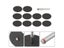 11Pcs 32/38MM Abrasive Cutting Disc Circular Saw Blade Grinding Wheels For Carousel 4